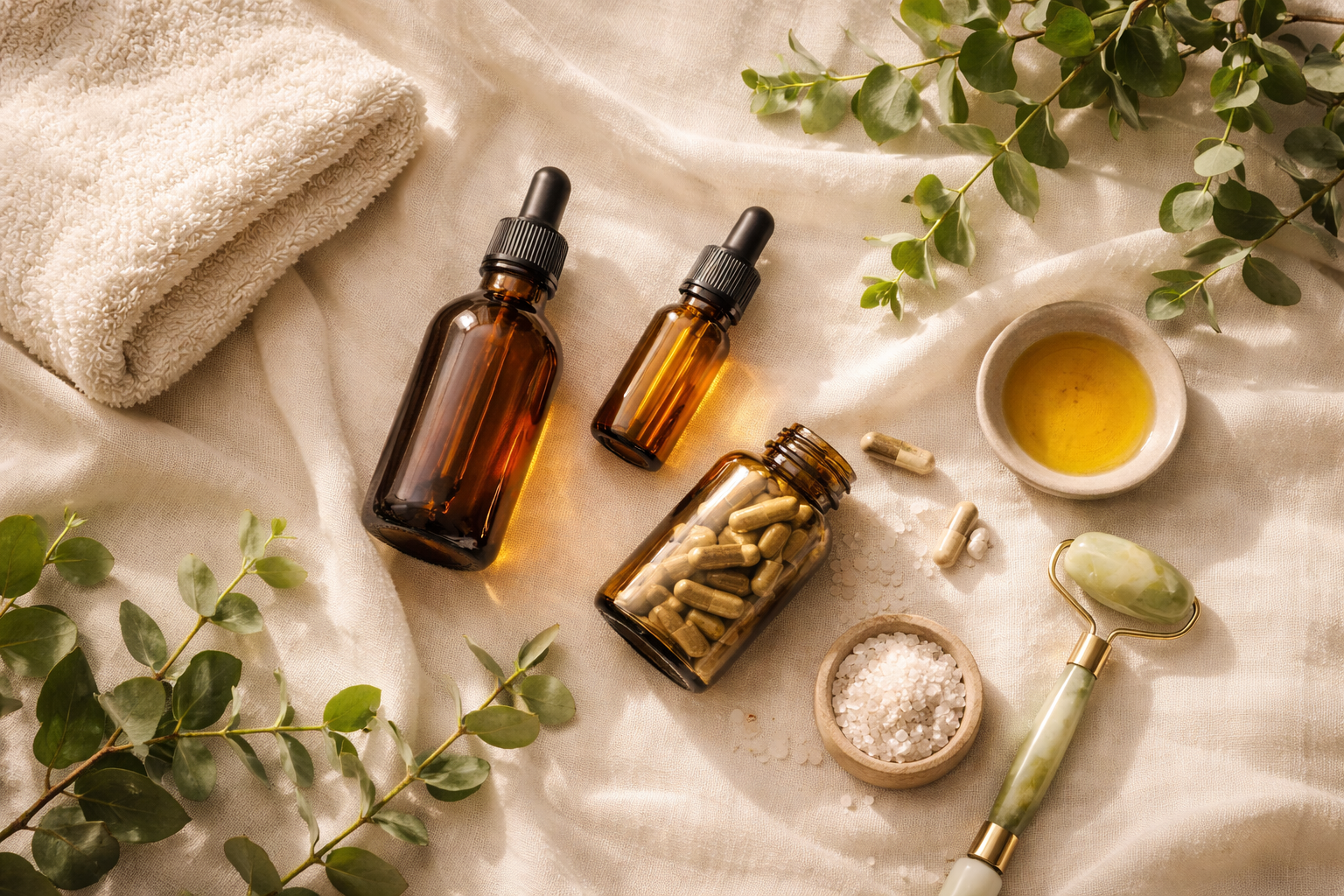 Premium wellness treatment essentials